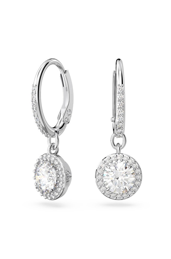 Uhani Swarovski srebrna 5636270