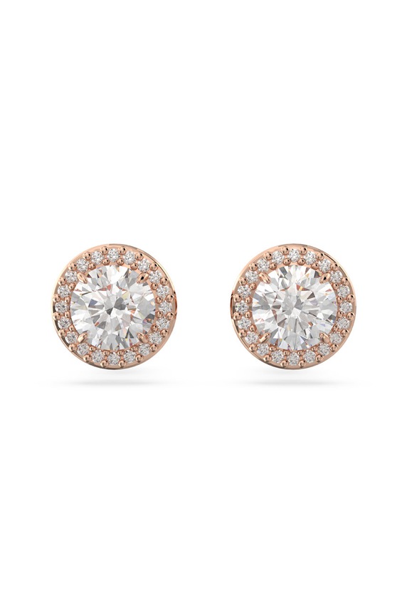 Обици Swarovski злато 5636275