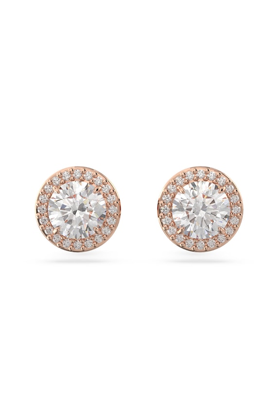 Обици Swarovski злато 5636275