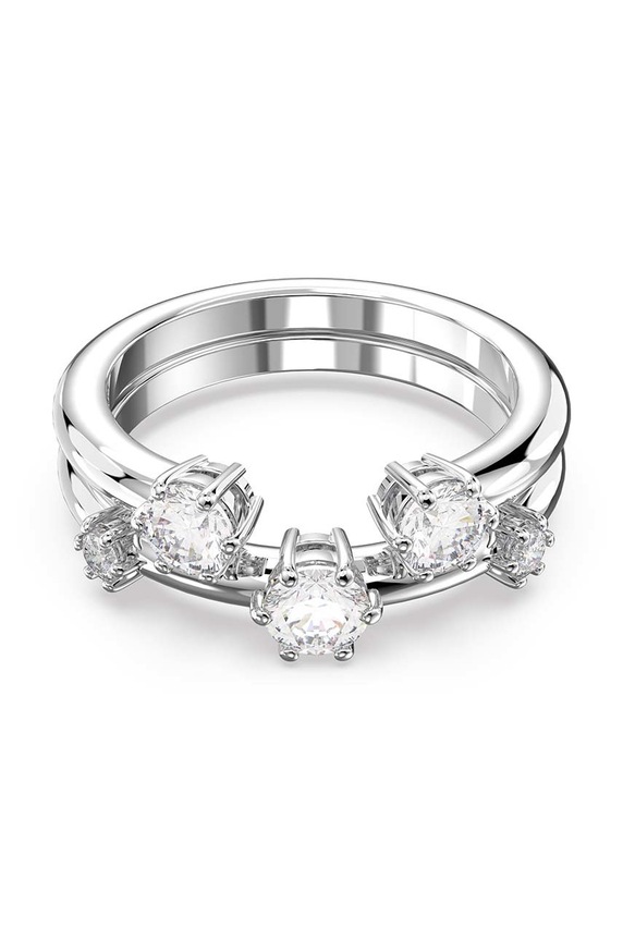 Swarovski pierścionek 5640961 srebrny AW22