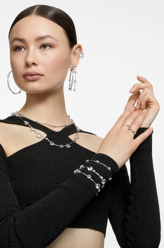 Swarovski pierścionek 5640961 srebrny