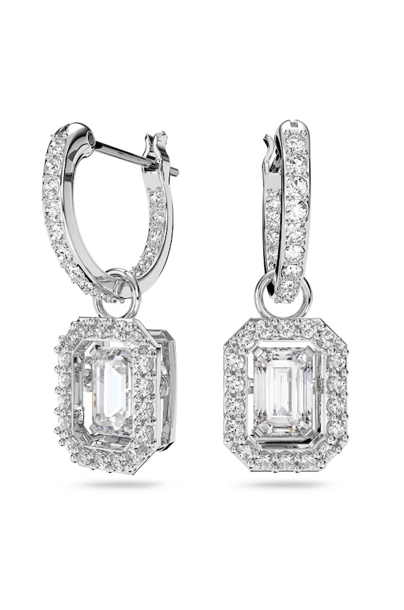 Náušnice Swarovski stříbrná 5638495