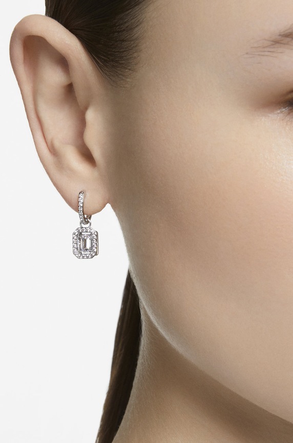 Doplňky Náušnice Swarovski 5638495 stříbrná