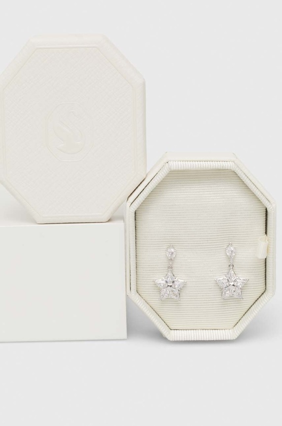 Náušnice Swarovski 5652002 strieborná AW22