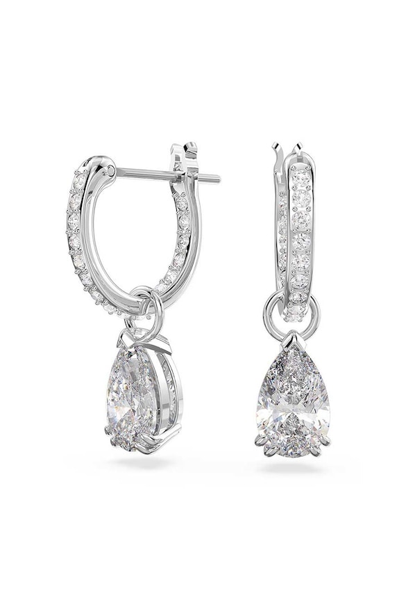 Swarovski cercei argintiu 5636716