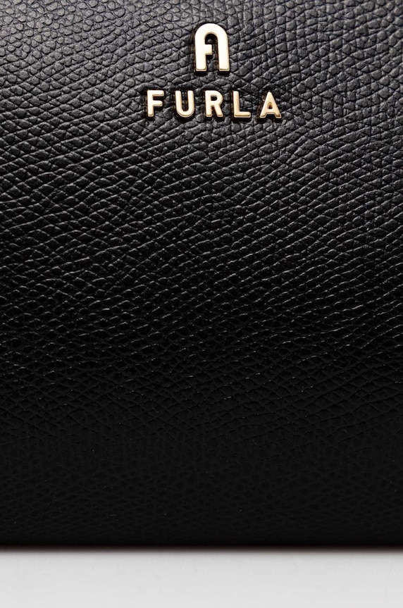 Furla bőr kozmetikai táska Ares WE00449.ARE000.ARES fekete SS23