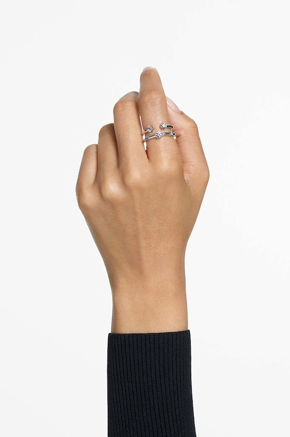 Swarovski pierścionek Constella 5640960 srebrny AW22