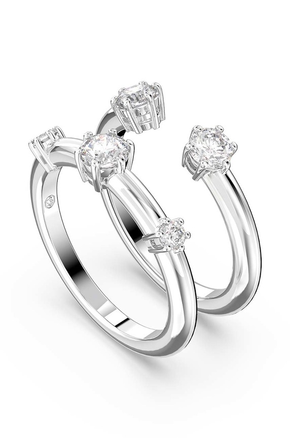 Swarovski pierścionek CONSTELLA 2-pack 5640962 srebrny AA00