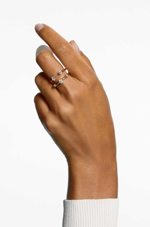 Swarovski pierścionek Constella złoty 5640965