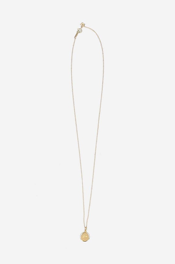 Needles gold-plated silver necklace Pendant LQ010.PEACE golden AW22