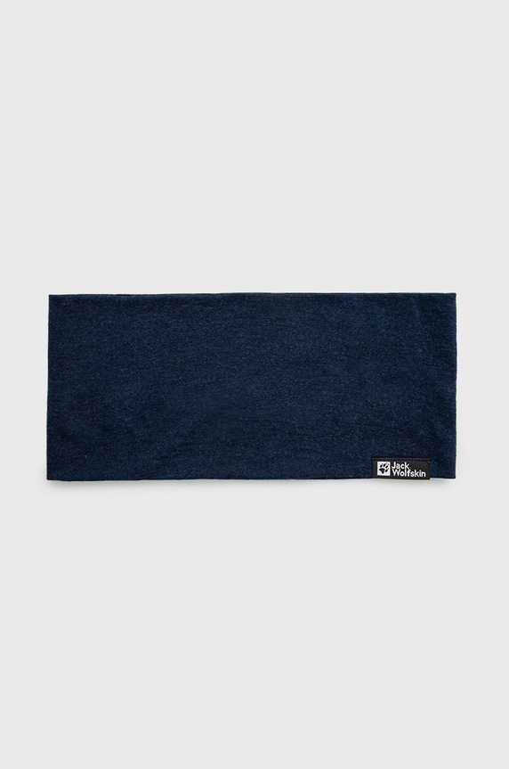 Jack Wolfskin opaska na głowę Merino wełna granatowy 1910721