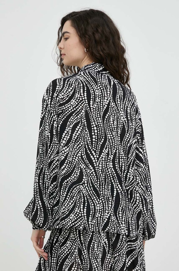 Odzież The Kooples bluzka FTOP25047K czarny
