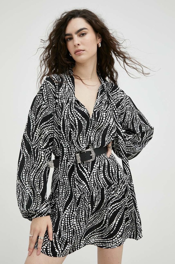 The Kooples bluzka czarny FTOP25047K