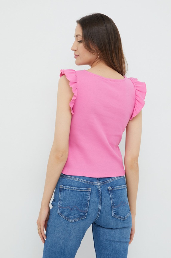 Odzież Pepe Jeans top PL505224.363 fioletowy