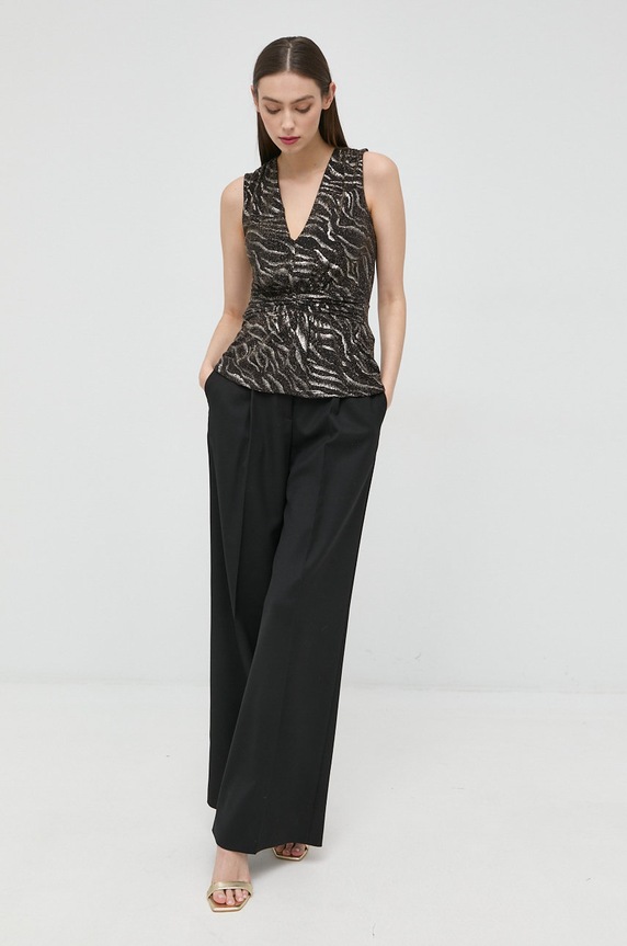 Halenka Morgan DBAM.NOIR/DOREE černá AW22