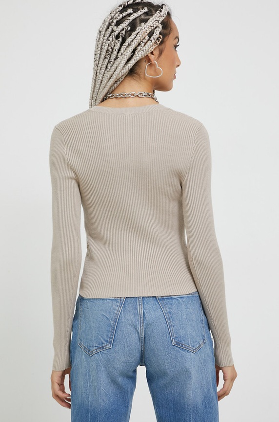 Odzież Abercrombie & Fitch sweter KI150.2706.400 beżowy