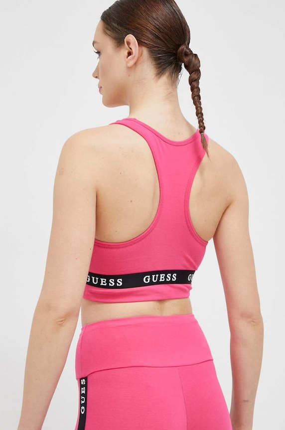 Ρούχα Σουτιέν Guess V2YP12.KABR0 ροζ