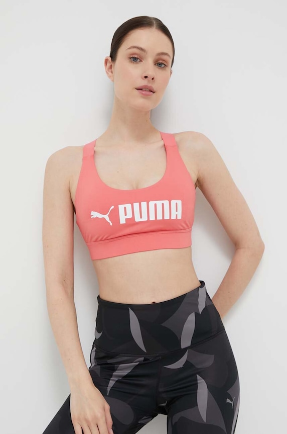 Спортивный бюстгальтер Puma Fit розовый 522192