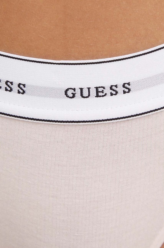 Odzież Guess figi damskie CARRIE O97E02.KBBU1 różowy