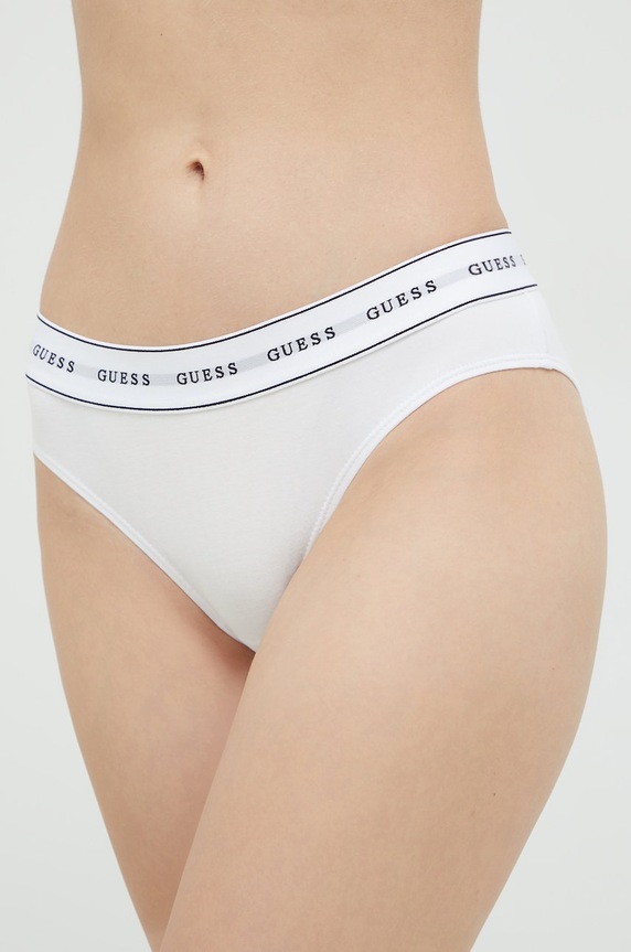 Guess női bugyi CARRIE sima fehér O97E02.KBBU1