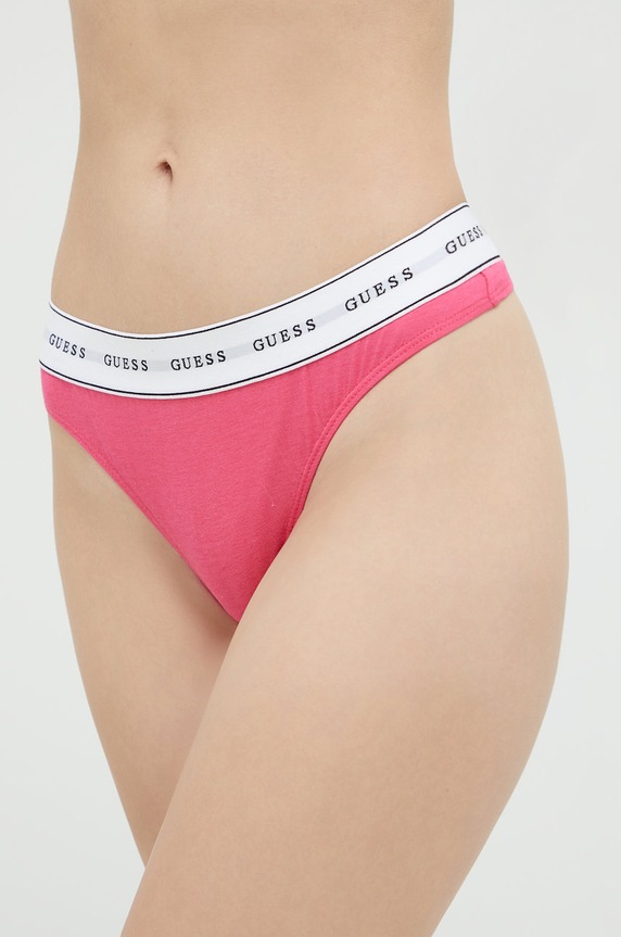 Tanga Guess CARRIE tanga růžová O97E04.KBBU1