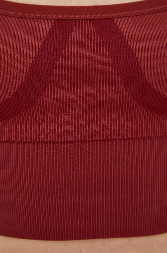 Sportovní podprsenka Puma x VOGUE 536689 burgundské
