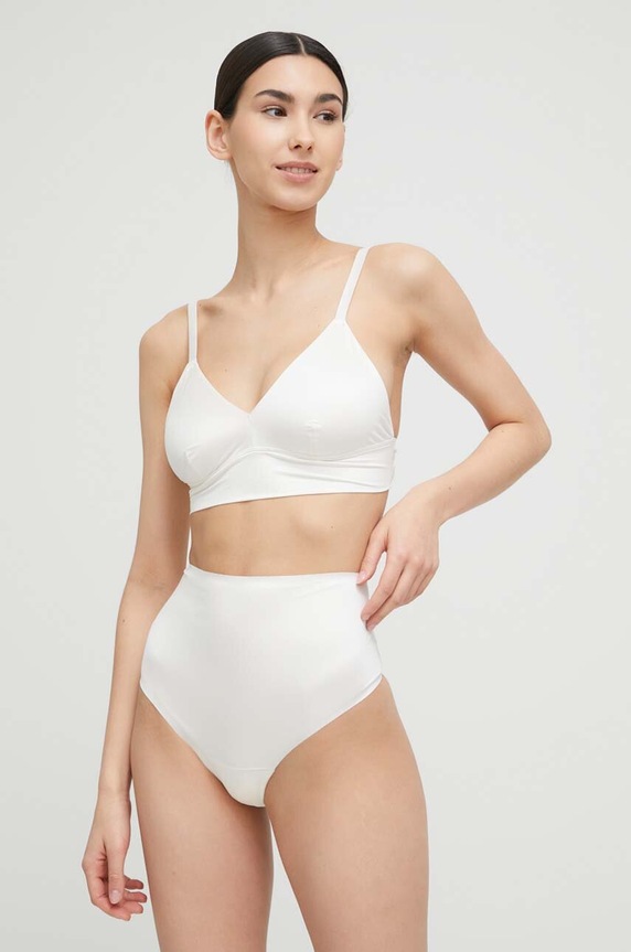 Odzież Spanx stringi modelujące Shaping Satin 40063R biały