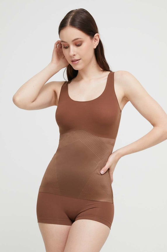 Ρούχα Σορτς σύσφιξης σώματος Spanx 40049R καφέ
