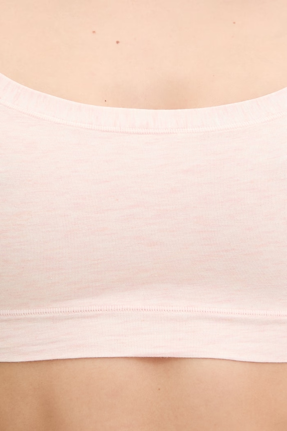 Îmbrăcăminte United Colors of Benetton sutien cu bumbac 3ZQM1R1D4 roz