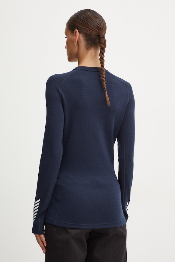 Îmbrăcăminte Helly Hansen longsleeve funcțional LIFA MERINO 49379 bleumarin
