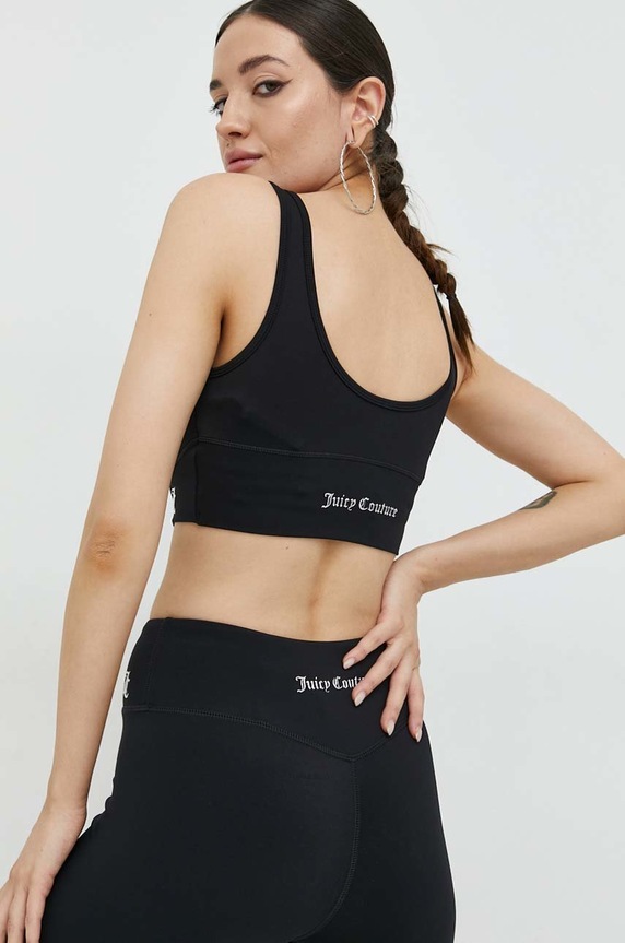 Športová podprsenka Juicy Couture Lazlo čierna JCSN222001.101
