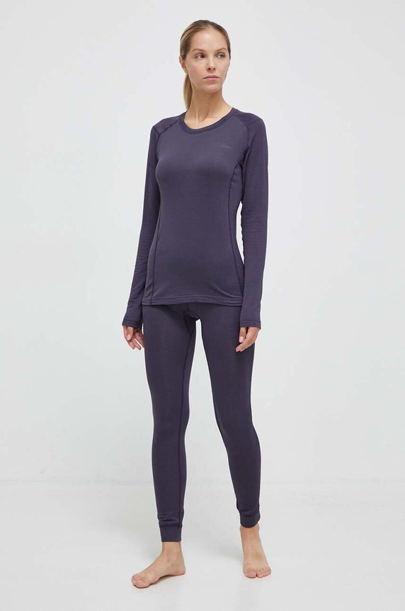 Jack Wolfskin legginsy funkcyjne Infinite 1808971 granatowy AW23
