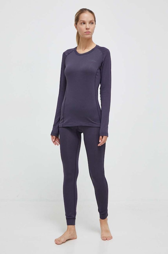 Jack Wolfskin legginsy funkcyjne Infinite 1808971 granatowy AW23