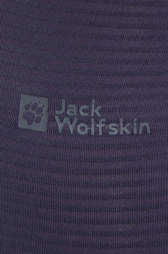 Jack Wolfskin legginsy funkcyjne Infinite granatowy 1808971