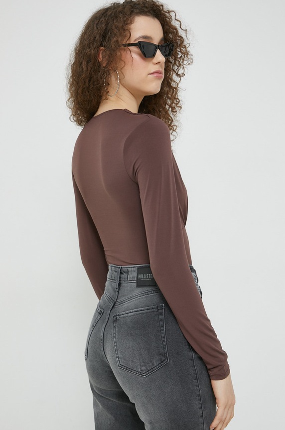 Odzież Abercrombie & Fitch body KI139.2579.410 brązowy