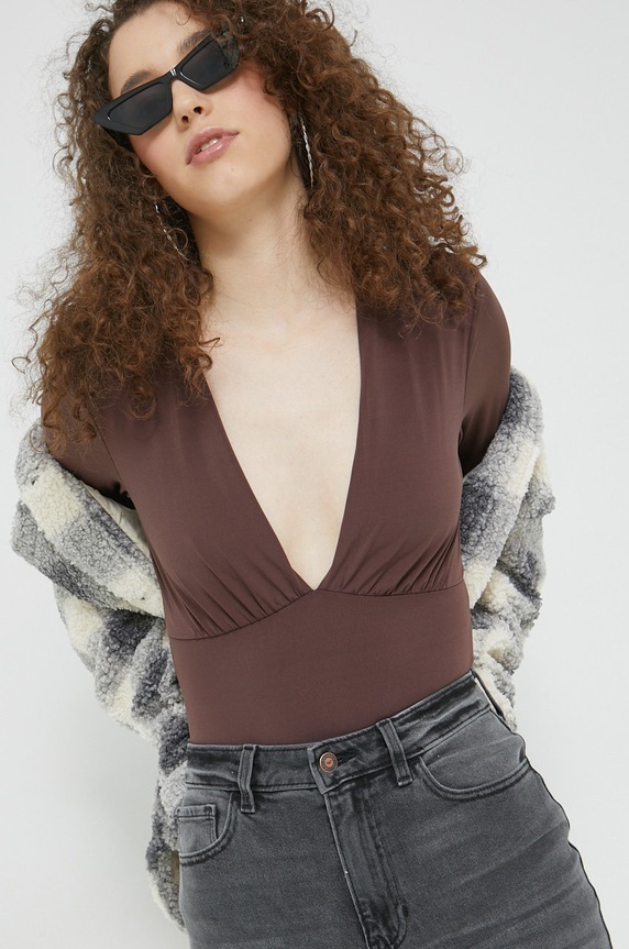 Abercrombie & Fitch body KI139.2579.410 brązowy