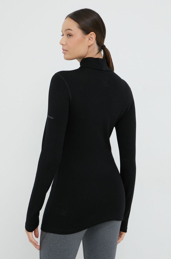 Odzież Icebreaker longsleeve funkcyjny 260 Tech IB0A56IF0011 czarny