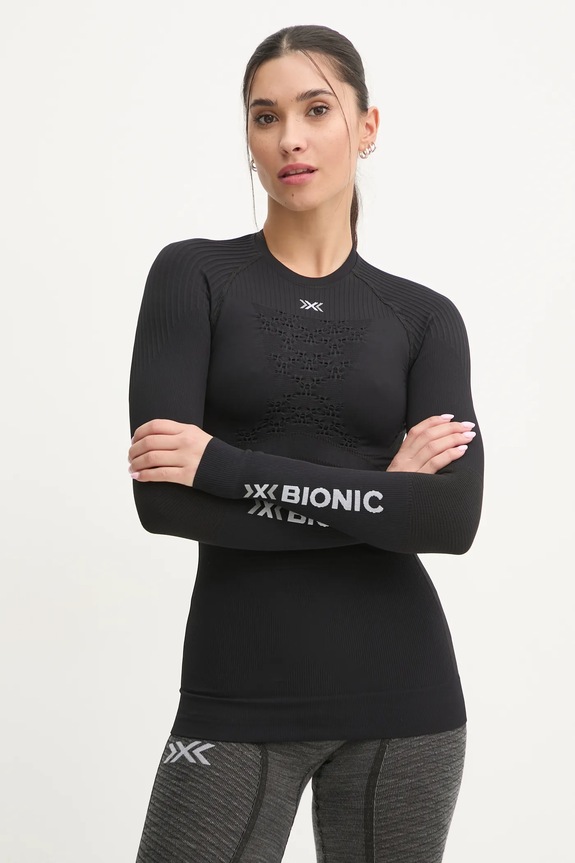X-Bionic longsleeve funkcyjny Energy Accumulator 4.0 sporty zimowe czarny EA.WT06W19W