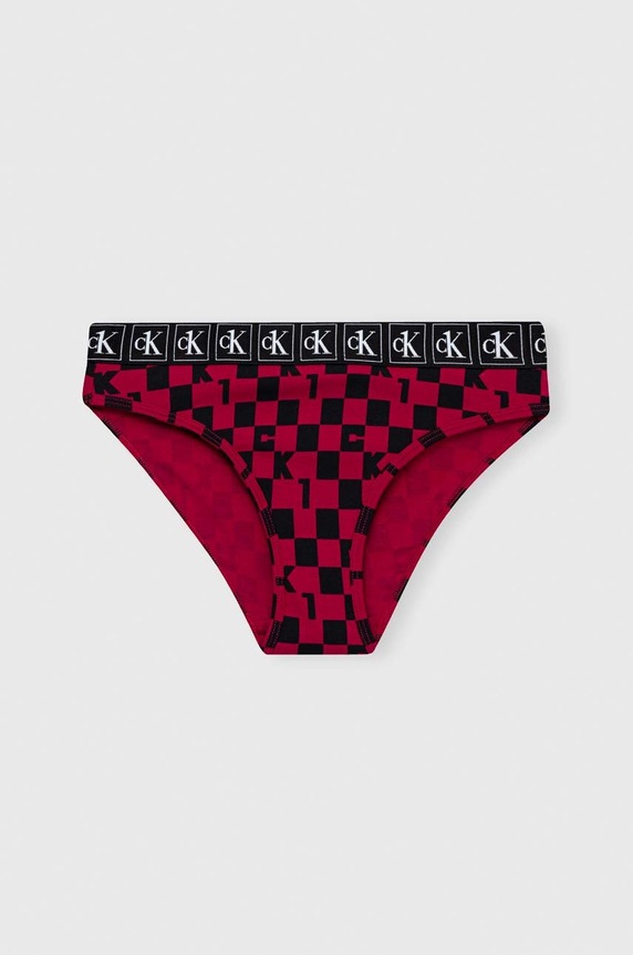 Dziewczynka Calvin Klein Underwear figi dziecięce 2-pack G80G800571.9BYY fioletowy