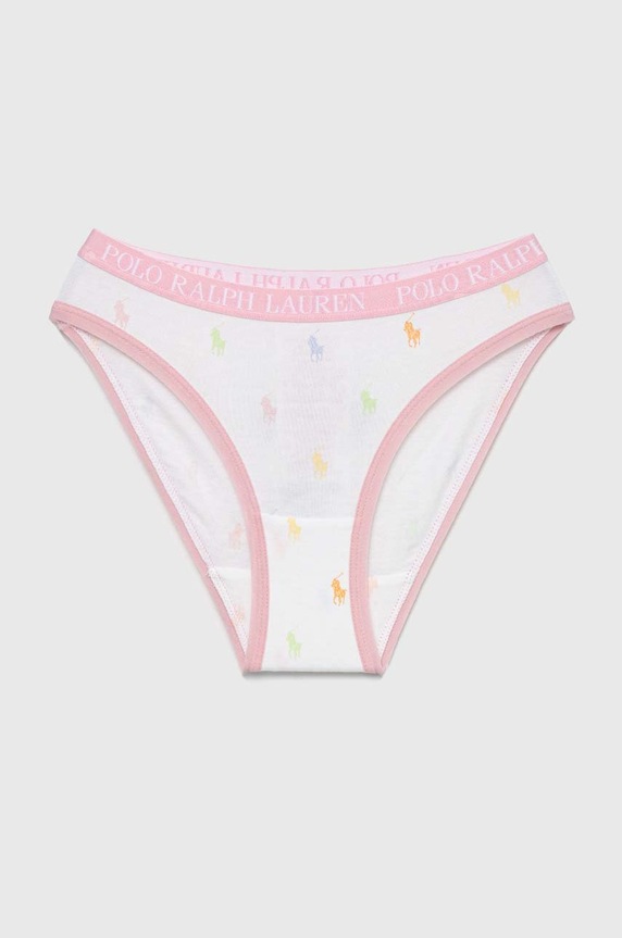 Polo Ralph Lauren chiloti copii 3-pack roz 4P5003