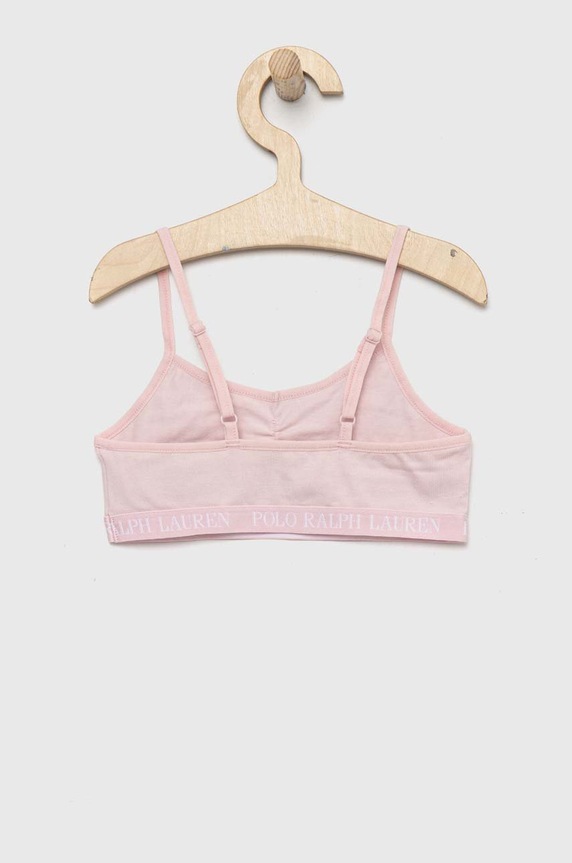Polo Ralph Lauren biustonosz dziecięcy 2-pack różowy 4P5017