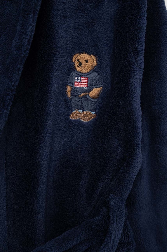 Dječaci Dječji kućni ogrtač Polo Ralph Lauren 8P0042 mornarsko plava
