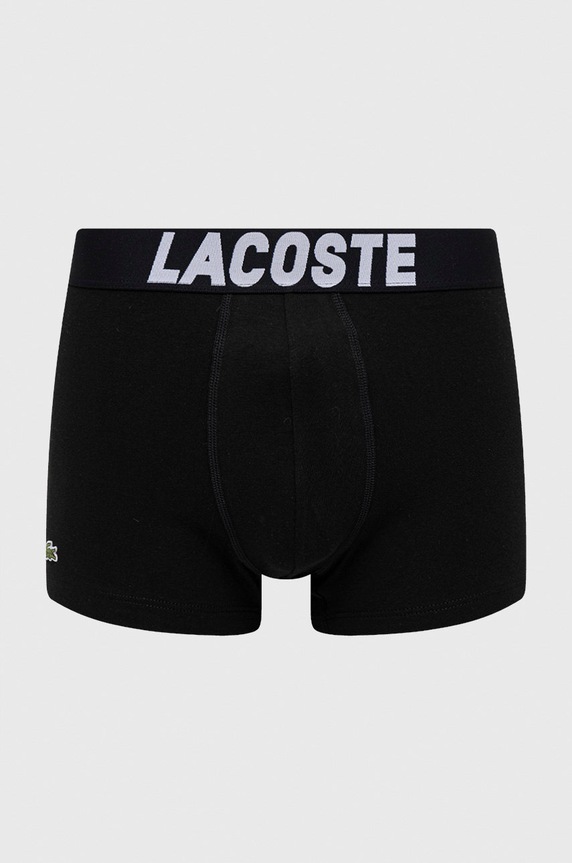 Lacoste boxeralsó (3 db) fekete 5H2083