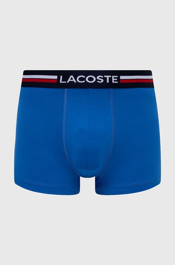 Lacoste boxeri 3-pack 5H3386 bleumarin SS24