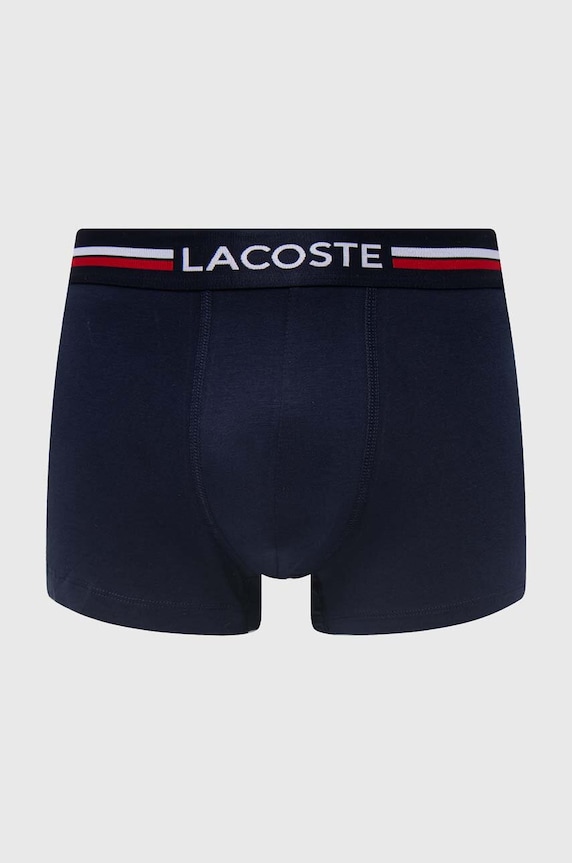 Lacoste boxeri 3-pack 5H3386 negru SS24