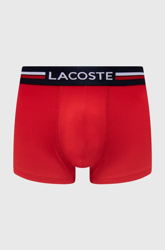 Lacoste boxeri 3-pack negru 5H3386