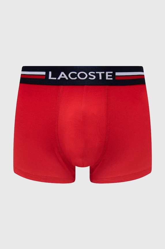Lacoste boxeri 3-pack negru 5H3386