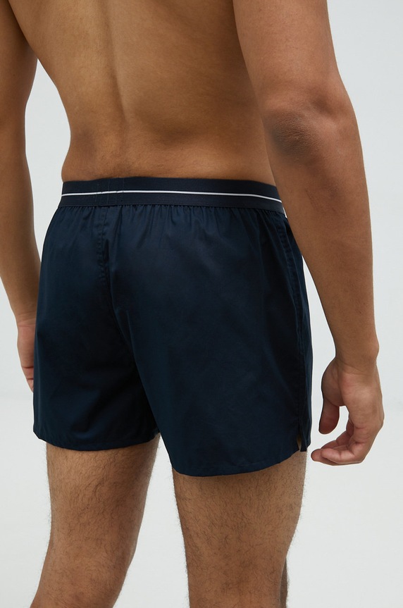 Bavlnené boxerky BOSS 2-pak NOS Boxer EW 2P tmavomodrá 50480056