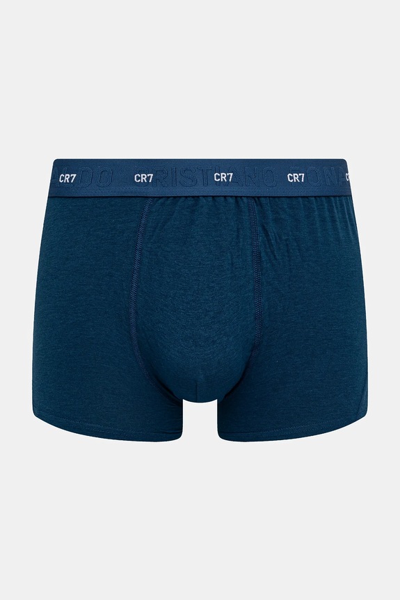 Odzież CR7 Cristiano Ronaldo bokserki 3-pack 82130.49.406 niebieski
