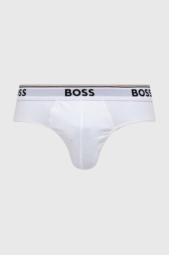 BOSS mutande pacco da 3 50475273 bianco AA00